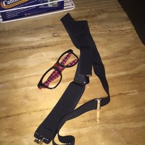 Nerd Glasses and Suspenders Bundle